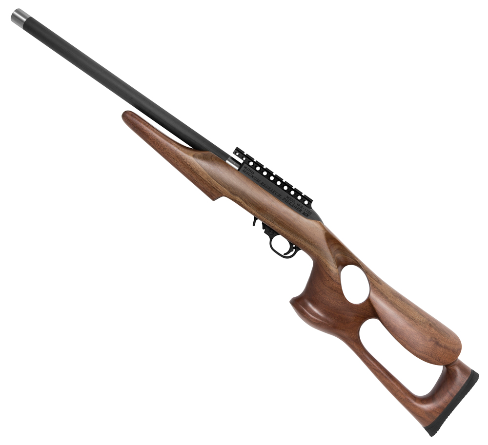 Magnum Research has unveiled a new black walnut stock on its .22 rifles.