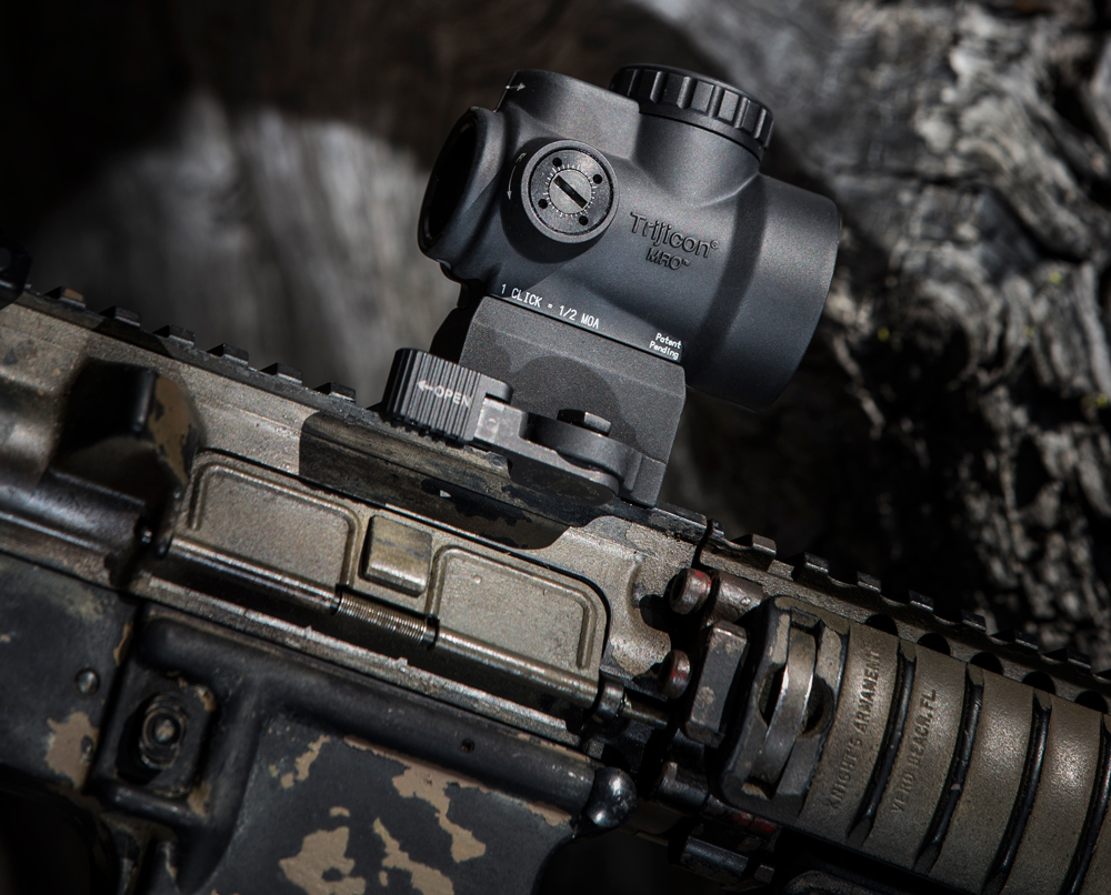The Trijicon MRO offers a flexible, accurate and petite aiming solution.