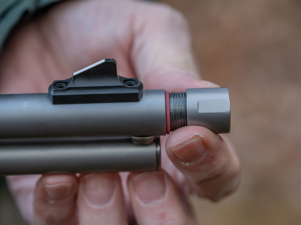 Marlin 1894 Trapper 10mm muzzle