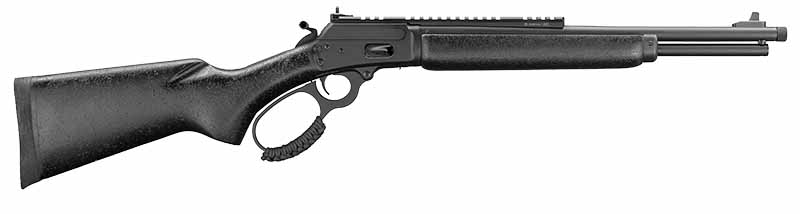Pretty much what got the tactical lever-gun trend rolling, the Dark Series set the standard. We'll see if Ruger advances it, now it owns Marlin.