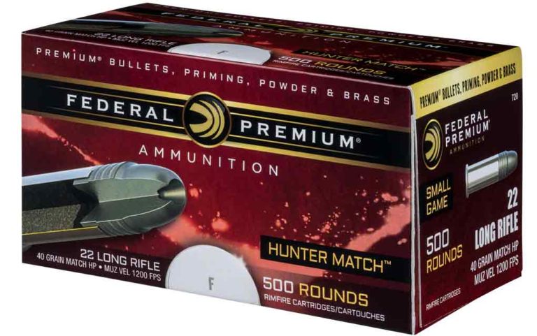 New Ammo: Federal Premium Hunter Match .22 LR