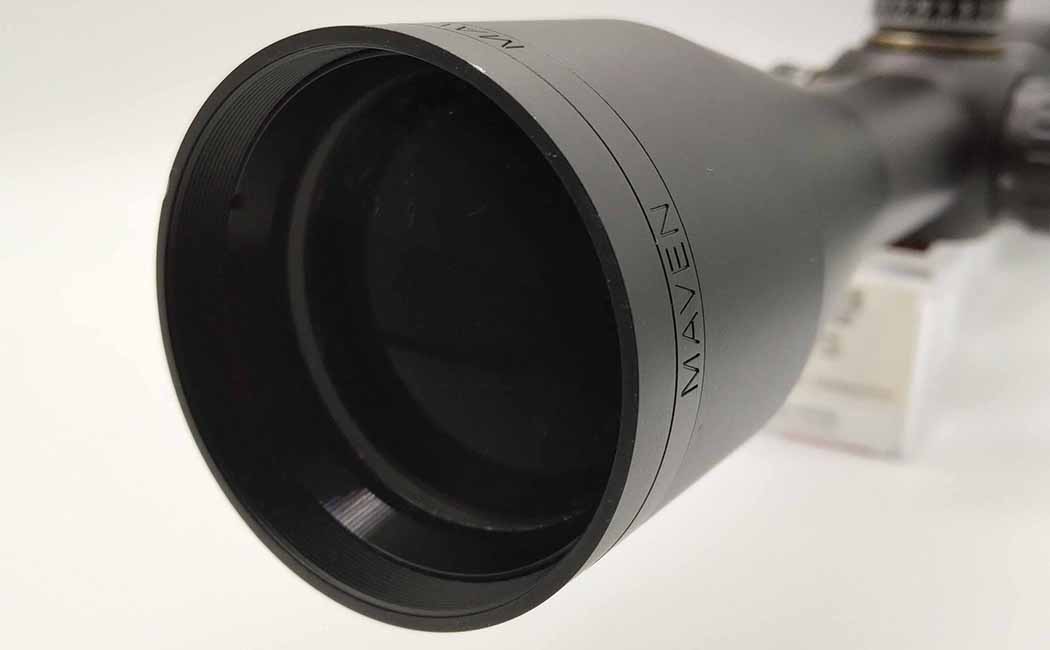 Maven scope objective lens.