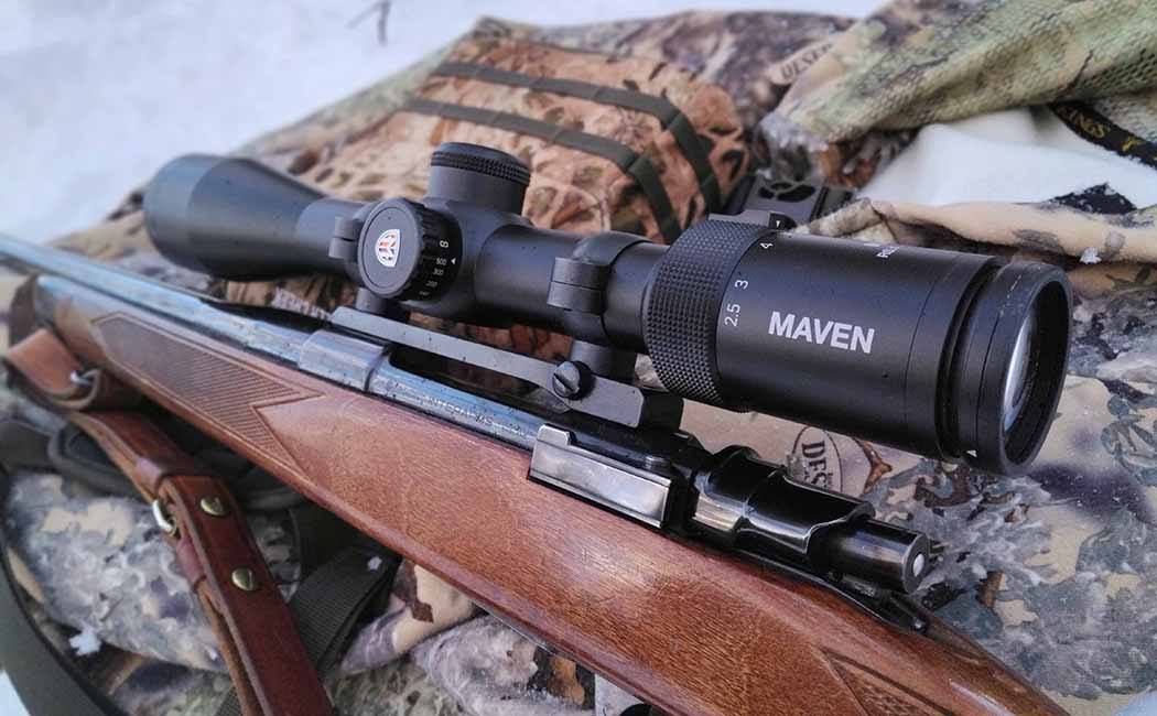 Profile Maven RS.1 2.5-15X44mm on rifle