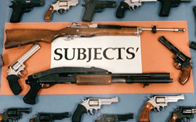 Miami Dade Shootout Siezed Weapons