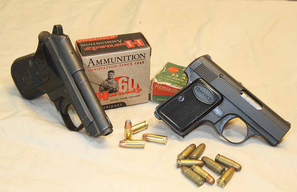 The .25 ACP is ultra-compact, but it’s also ultra-unpowerful. Yes, it can kill, and no, I wouldn’t want to be shot with one. But that doesn’t make it a good choice for a defensive caliber. 