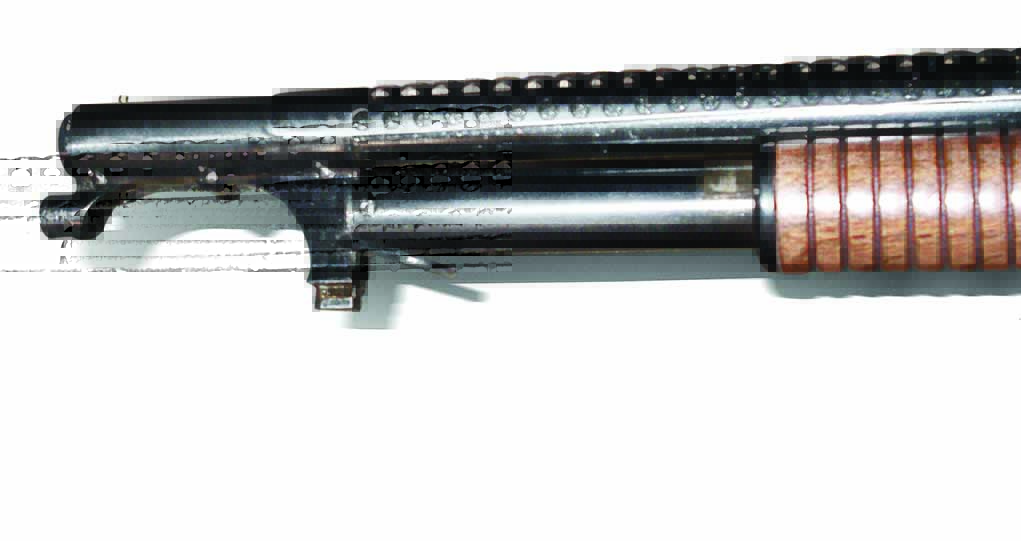 The Model 1897 adapter allowed the attachment of the M1917 bayonet. 