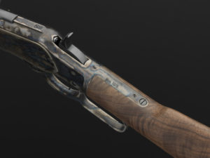 The new Winchester Model 1873 Sporter is color case hardened, which gives the rifle a timeless look.