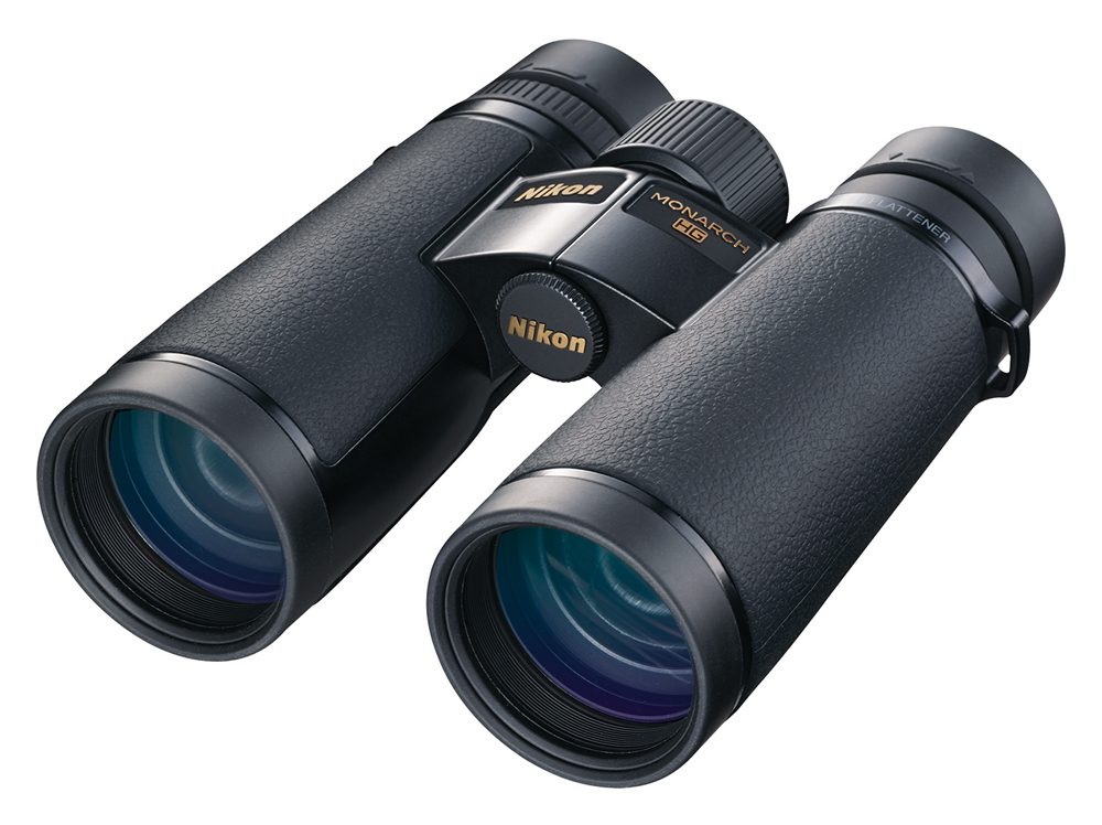 Monarch HG Binoculars ready for field action.