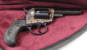 Never-fired Model 1877 ‘Lightning,’ also known as a ‘Shop Keeper’ or ‘Sheriff’s Model,’ $8,400. Morphy Auctions image