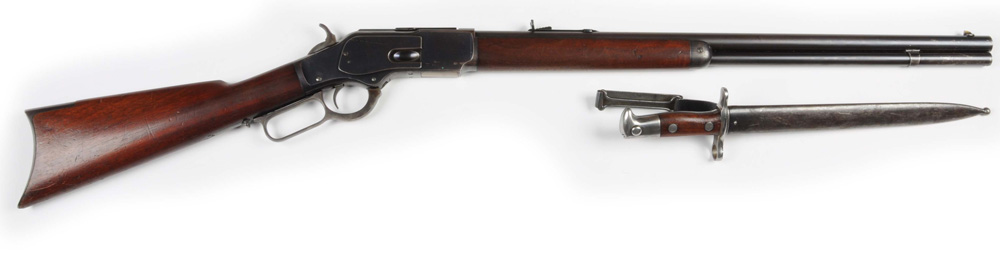 Winchester .44 caliber Model 1873 manufactured in 1892, $8,400. Morphy Auctions image