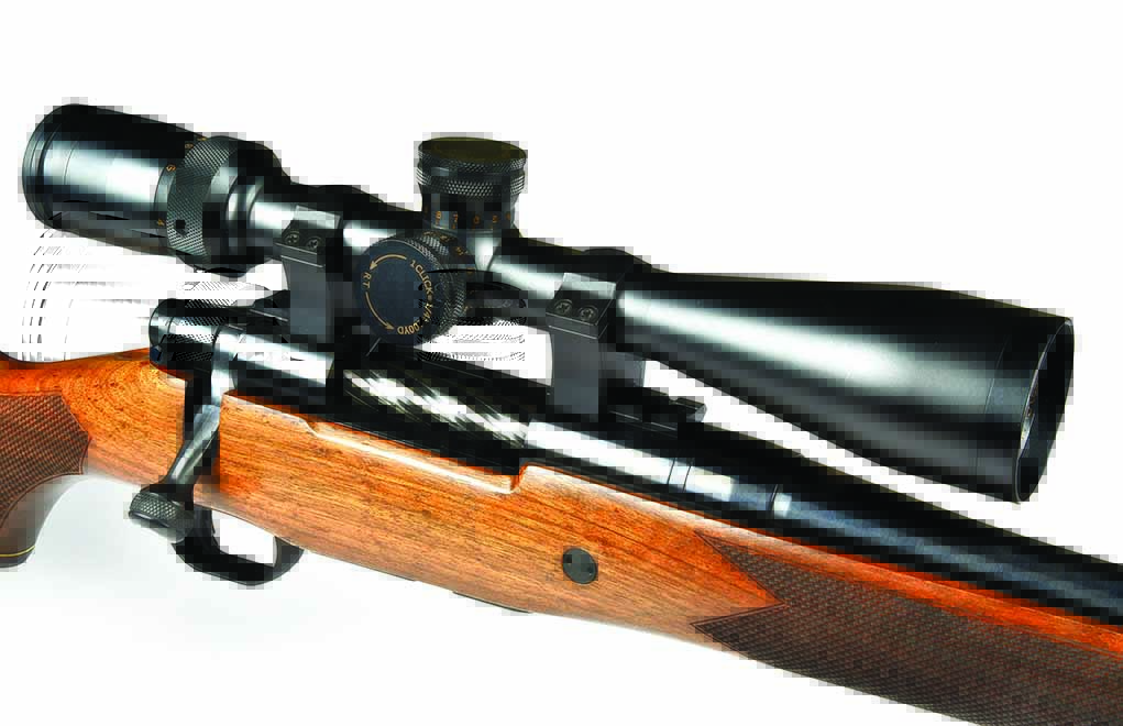 For testing, the author used a Weaver Super Slam 2-10X42mm riflescope. It was a cinch for the author to mount as the rifle came with Weaver-style bases installed.