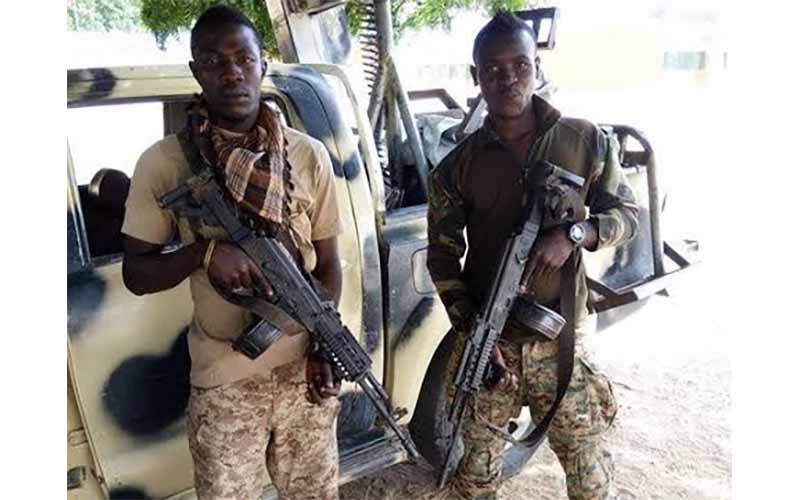 Nigerian Soldiers Beryl M762
