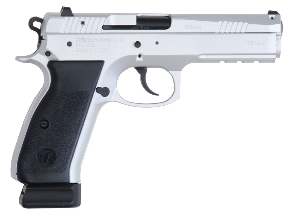 TriStar's new full-sized steel-frame 9mm pistol, the P-120.