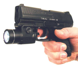Like the rest of the P30 line, Heckler & Koch’s new P30SK comes with the choice of two trigger mechanisms — double-action only or double-action/single-action.