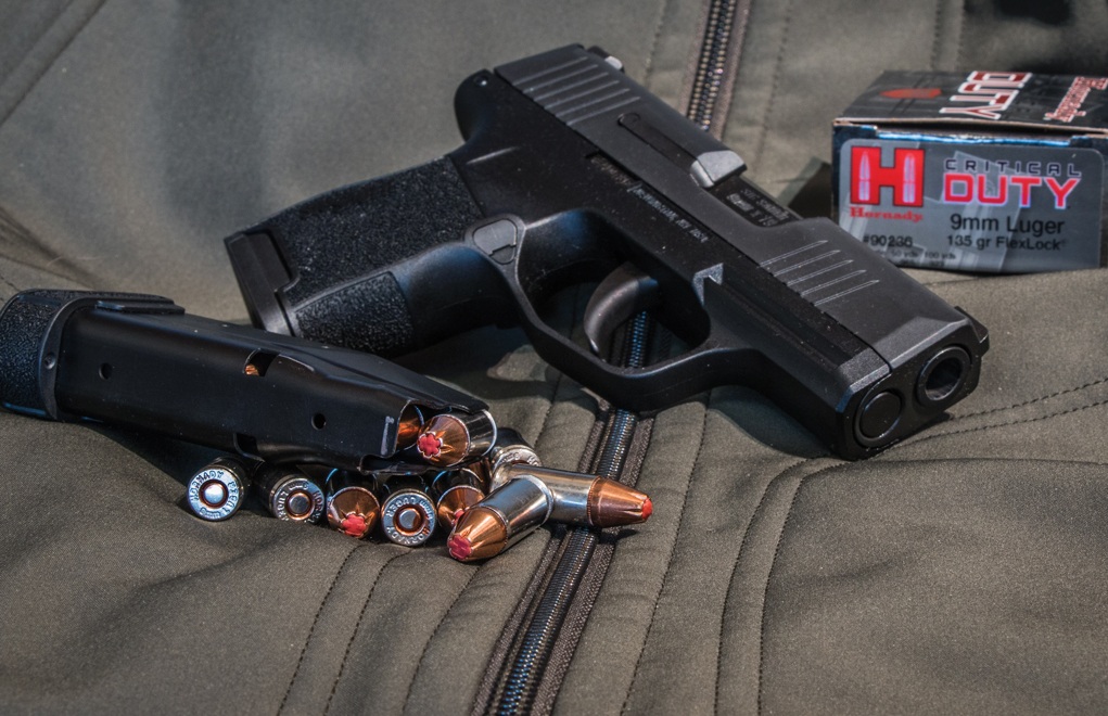Next to capacity, the real advantage of the P365 is carry comfort. It’s easily concealed and comfy to carry.