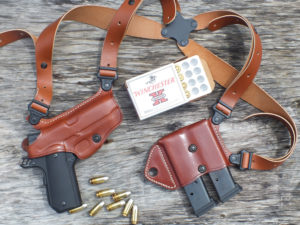 Galco's Miami Classic Shoulder Holster was the perfect solution for carrying the Para Executive Carry. 