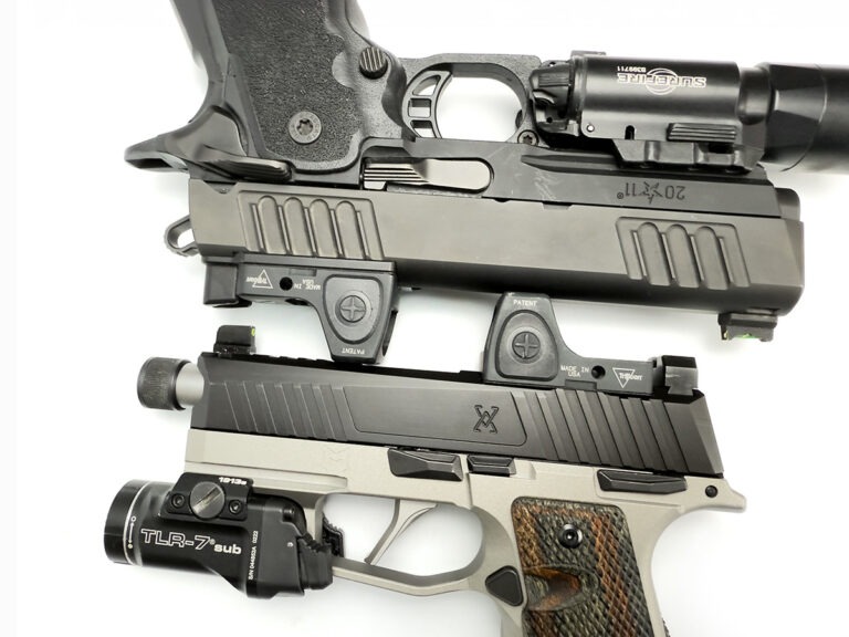 Pistol Red Dot Footprints
