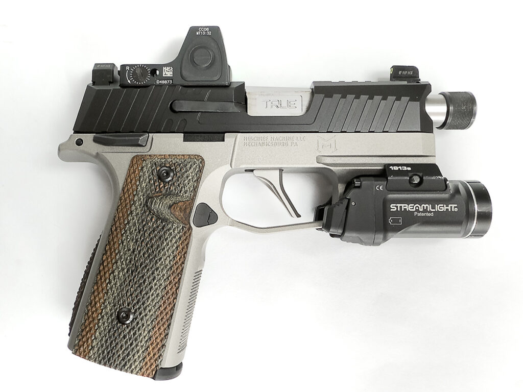 Pistol Red Dot Footprints p365
