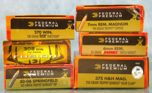 Federal started loading other peoples’ bullets in 1977 and today offers more custom bullet loadings than anyone else. These are just a few.