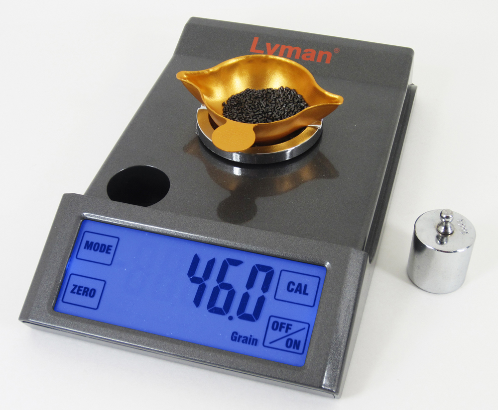 With a large touch-screen display, Lyman’s Pro-Touch 1500 Reloading Scale appears more than user friendly.