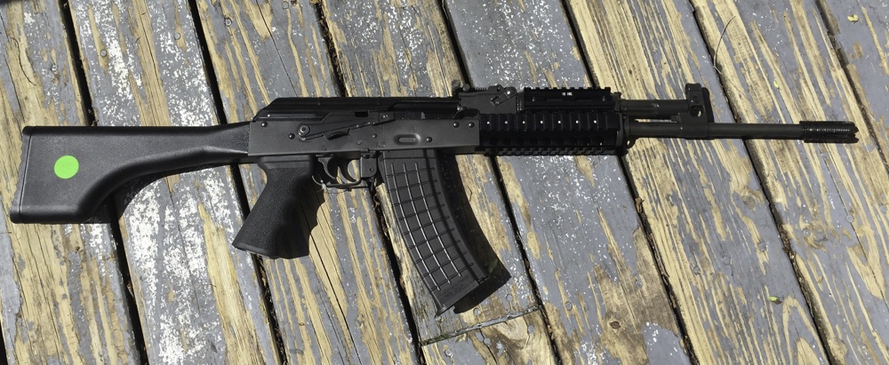 Choosing a gun for the AK-12 build was a challenge. Needing an AK-74 with front sight/gas block combination, the solution came in the form of I.O., Inc.’s hybrid of a Bulgarian kit-built AK-74 and the M214 rifle.