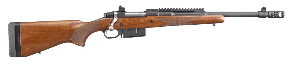 Ruger “Gunsite Scout Rifle” ble utviklet i forbindelse med personalet på det verdensberømte skyteanlegget. - Scout Rifles - Ruger Gunsite