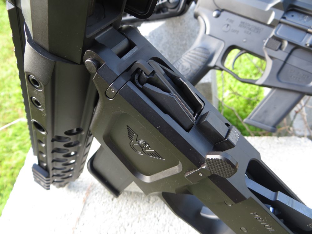 The AR9 series employs a dedicated 9mm lower for superior function and reliability.
