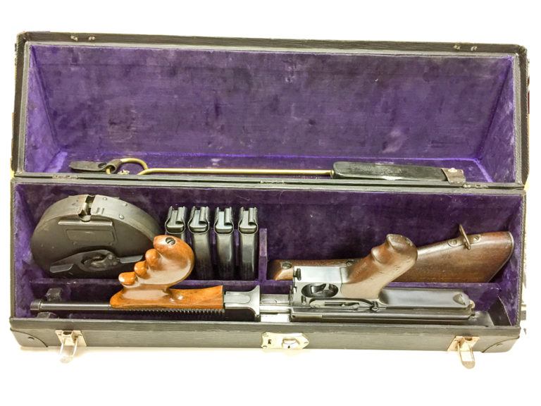 Classic FBI Guns: Thompson Submachine Gun