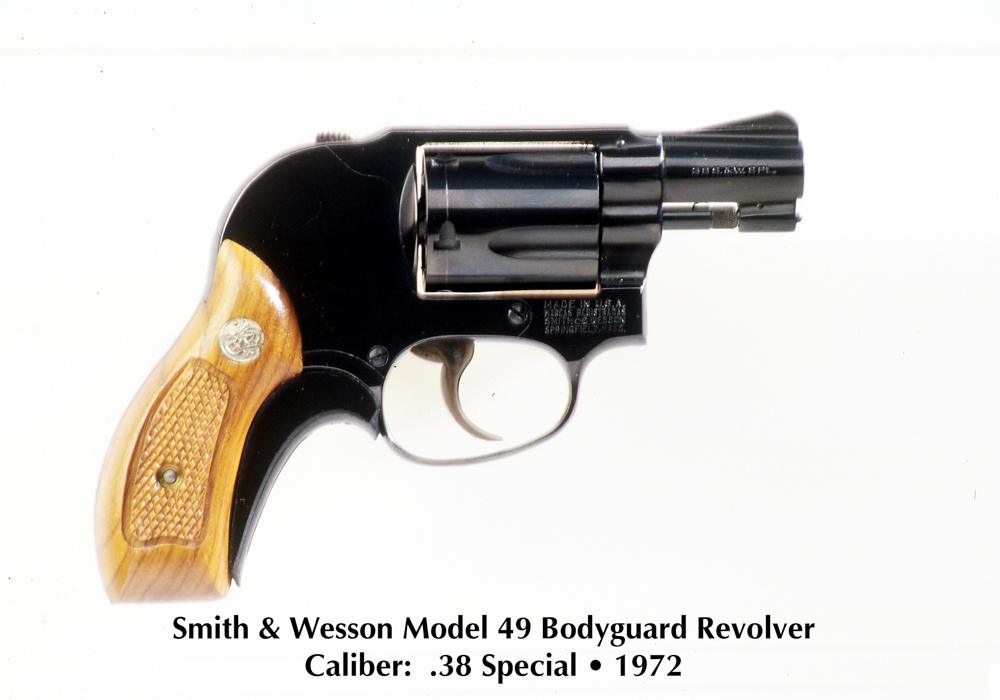 The S&W Bodyguard, also known as the Model 49, was issued for special assignments.