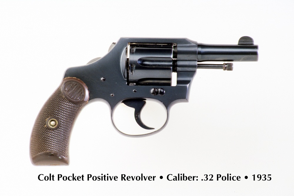 Colt Pocket Positive in .32 caliber. Early issue for agents.