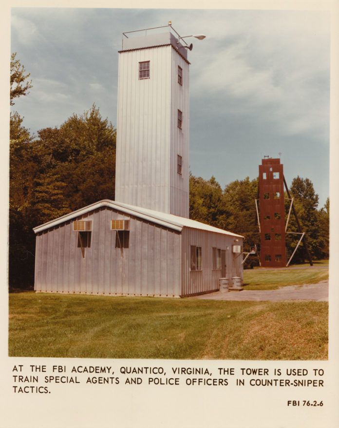 The sniper tower and target building facade was a very basic system but