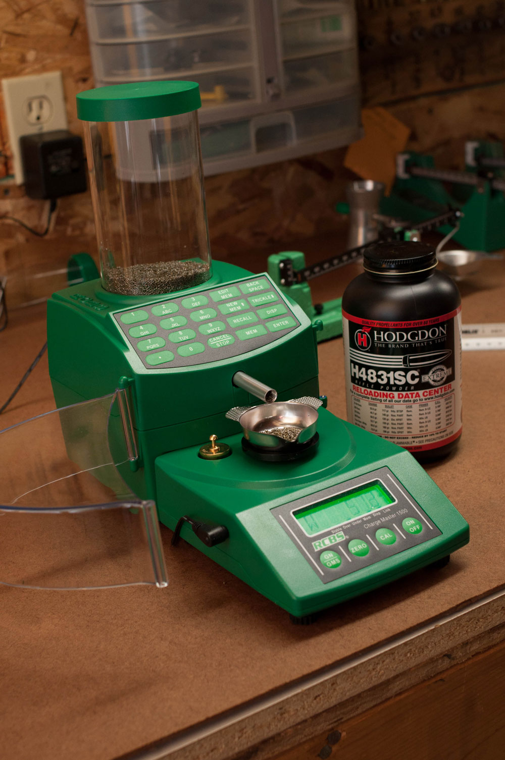 RCBS Chargemaster powder measure an reloading scale