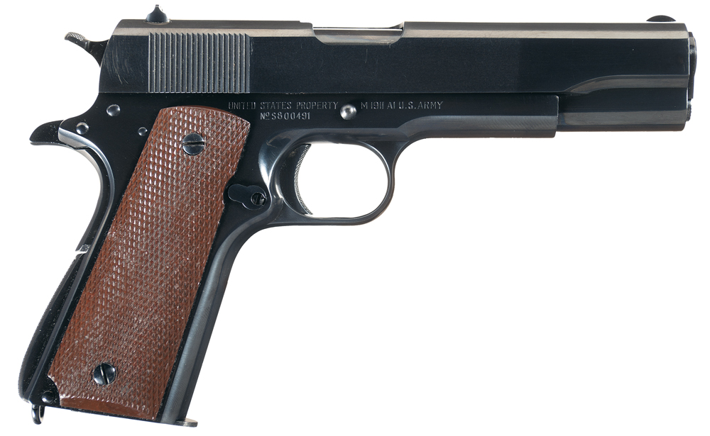 Rock Island Auction, sold this rare 1911 for over $40,000.