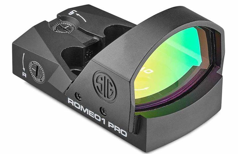 Optics: Slide-Cut Ready Sig Sauer Romeo 1 Pro Reflex Sight