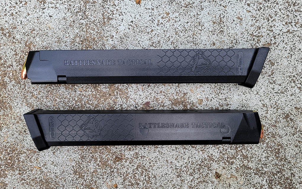 Rattlesnake Tactical extended glock mags