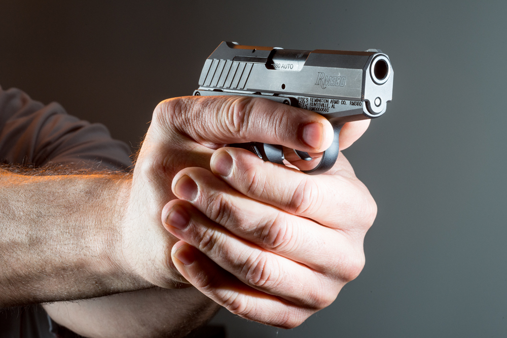 Given its diminished recoil, the .380 ACP is easier to handle shot to shot. 