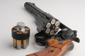With practice, a revolver can be reloaded quickly via the use of a Speedloader.