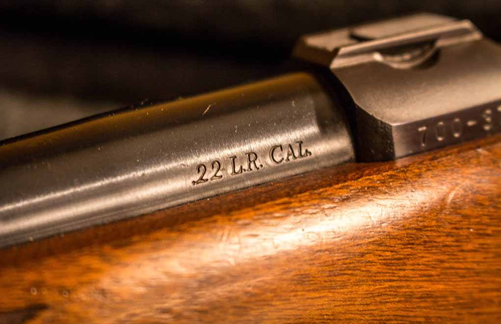 Chambered for the versatile .22 Long Rifle, the 77/22 can fulfill a variety of loads.
