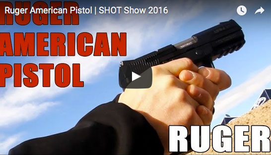 SHOT Show 2016: Ruger American Pistol