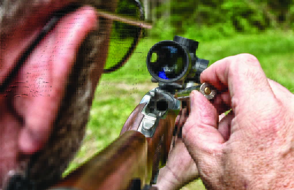 We all hope to get the job done with one shot, but it might not work out that way. Having a mechanism to swiftly load a single-shot rifle is a good idea for hunters.