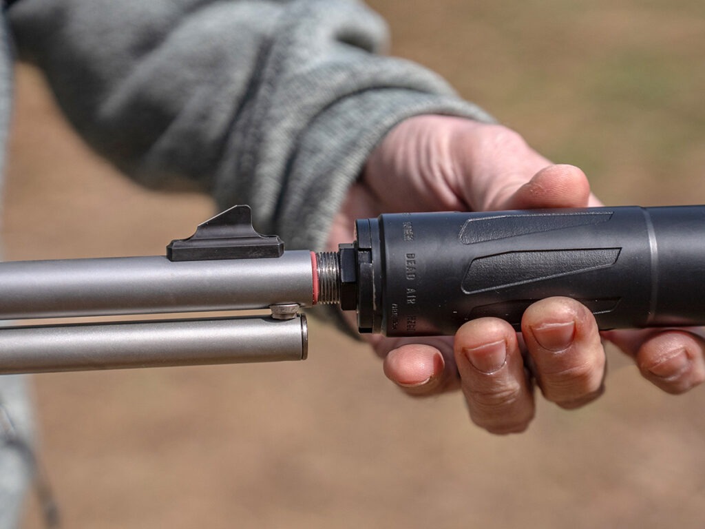 Ruger RXD 910Ti threading muzzle
