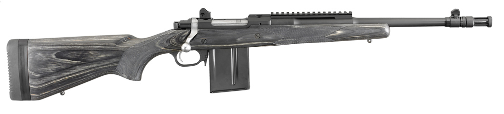 The Ruger Gunsite Scout Rifle, now in 5.56 NATO.  