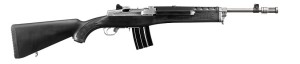 ...Yet this Ruger Mini-14 Tactical, the Model GBCP, was not specifically named by Feinstein. Can you tell the difference?