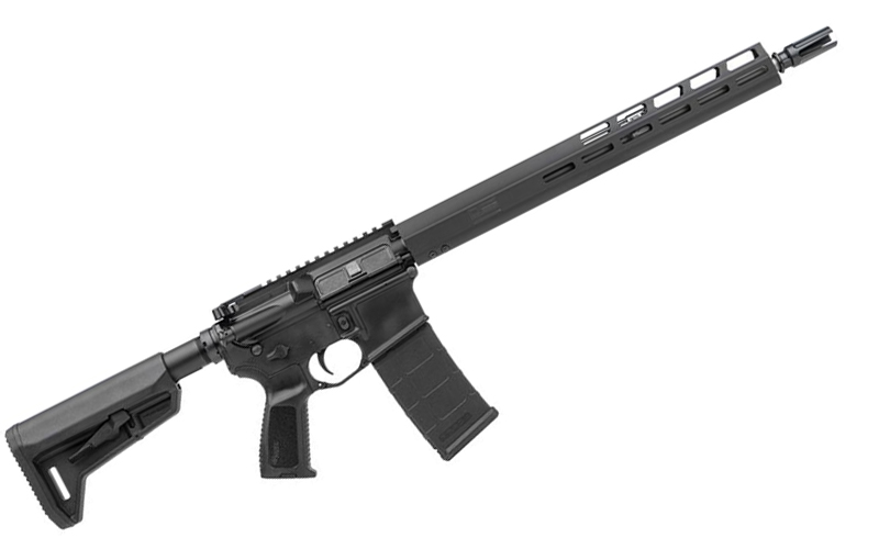 Savage 110 Precision, 308 Winchester, 20 Heavy Barrel, Threaded 5/8-24, BA  Muzzle Brake, Flat Dark Earth, MDT LSS XL Chassis, AccuTrigger, Includes 1  AICS Magazine and 20 MOA 1 piece EGW Rail, 5Rd, Left Hand - Impact Guns