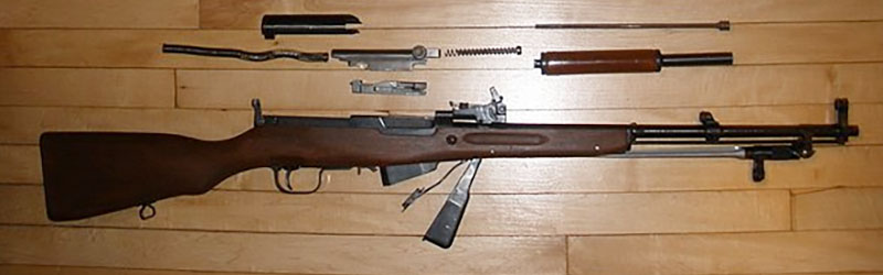 SKS vs AK-47 dissasembled