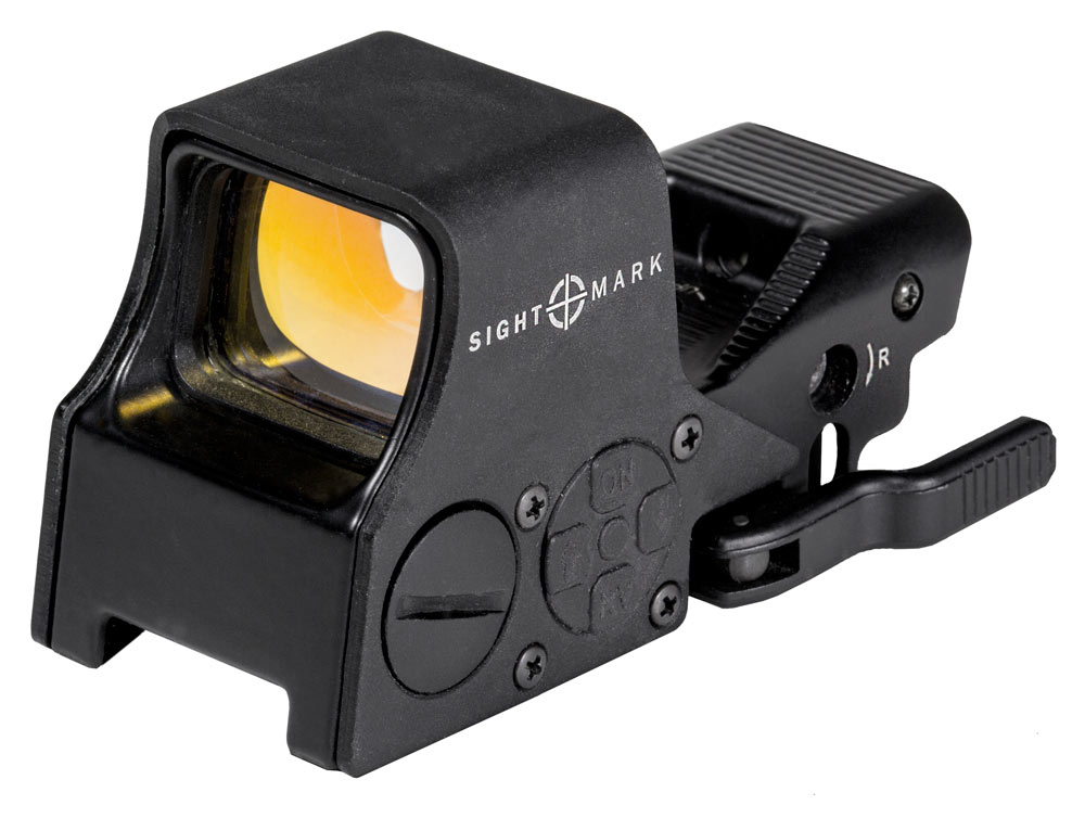 Ultra Shot M-Spec Reflex Sight allows for a vast amount of adjustment on the sight to match whatever light conditions are present with six variable brightness levels for daytime use and six settings in night vision mode.
