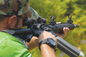 Samson Manufacturing’s Upgrade Kit features offset iron sights, along with the company’s extremely popular Evolution rail system.