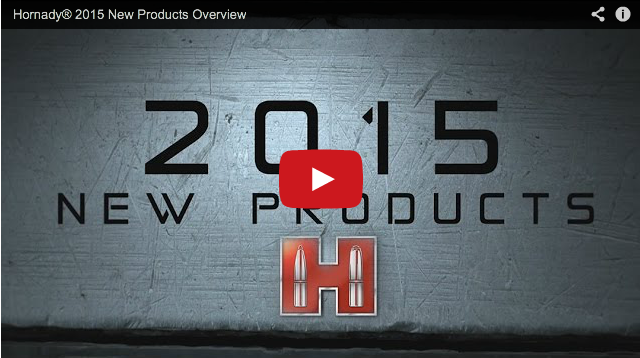 Video: Hornady Teases 2015 Ammo and Reloading Tool Roster