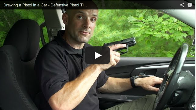 Video: Drawing a Handgun in a Vehicle
