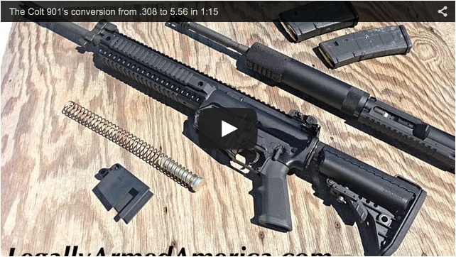 Video: Switching Calibers on the Colt LE901